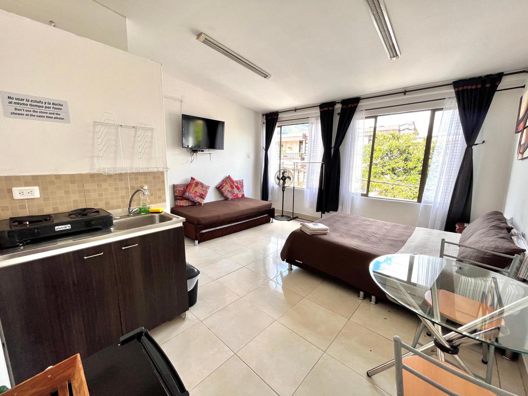 Apartaestudio Centro Pereira Un Solo Ambiente Luaran gambar